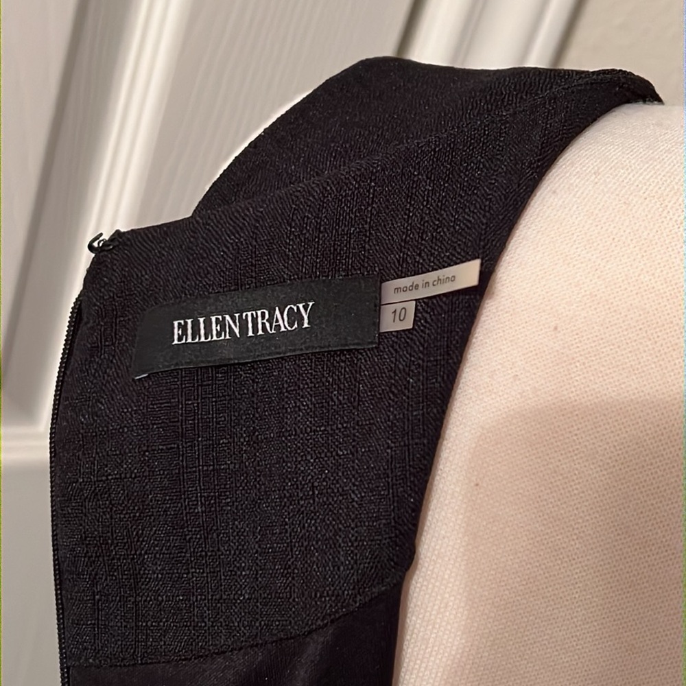 Ellen Tracy Black Sleeveless Dress - Picture 7 of 8